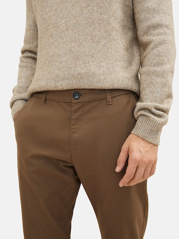 Regular Pantalon chino 'Travis' TOM TAILOR en beige