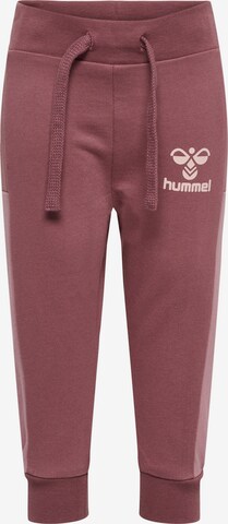 Regular Pantalon 'NEEL' Hummel en rose : devant