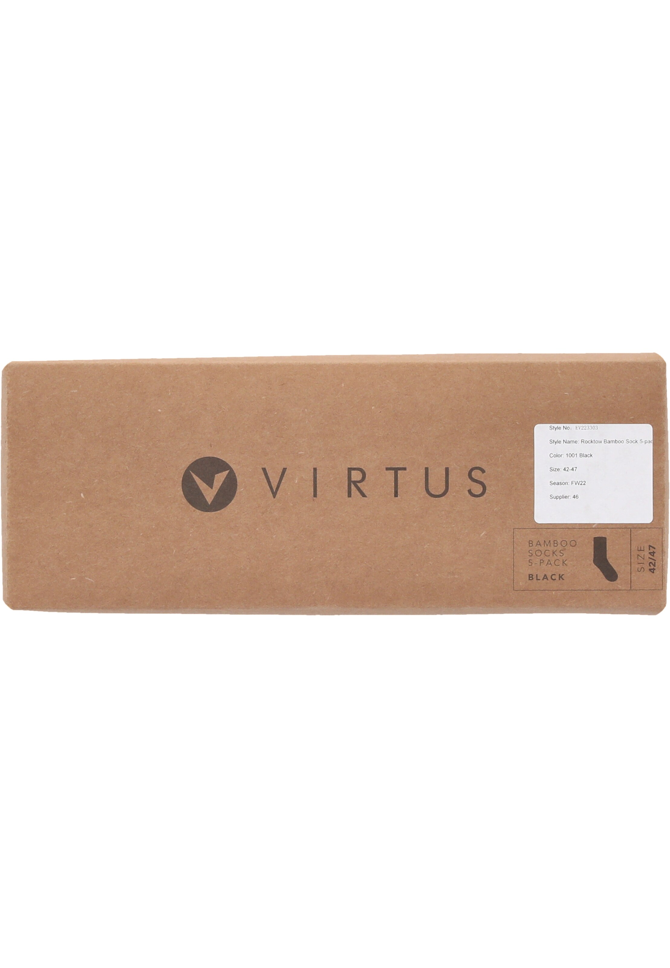 Virtus Sportsokken 'Rocktow' in Zwart