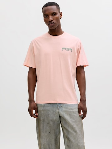 T-Shirt 'JORWATERCOLOUR' JACK & JONES en rose : devant