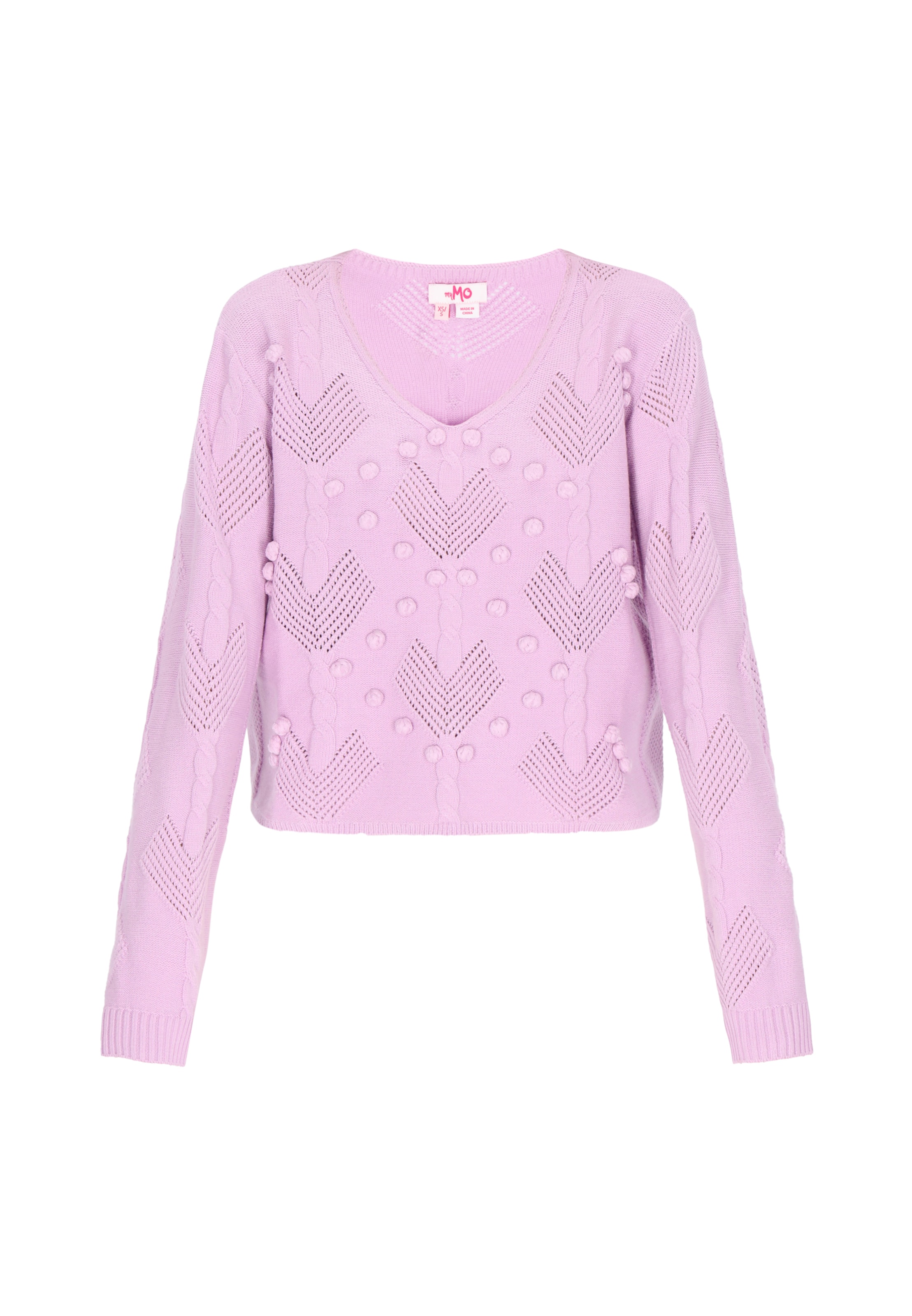 MYMO Sweater in Purple: front