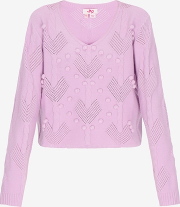 MYMO Sweater in Purple: front