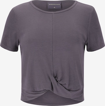 ENDURANCE Functioneel shirt 'Katero' in Grijs: voorkant