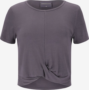 ENDURANCE Performance Shirt 'Katero' in Grey: front