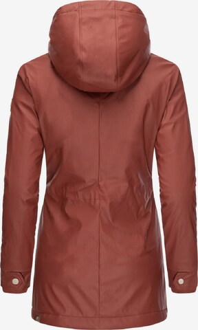 Ragwear Winter Coat 'Monadis Rainy II Intl.' in Red