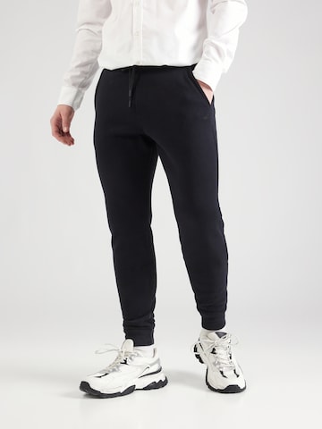 Tapered Pantaloni de la HOLLISTER pe negru: față