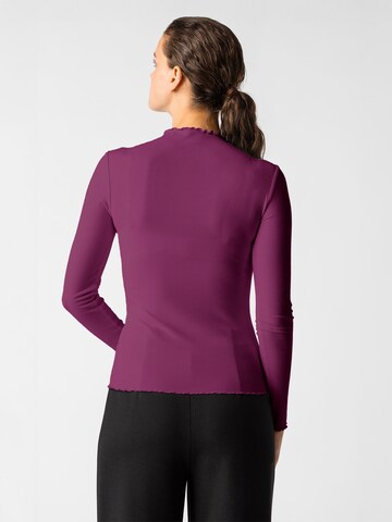 Les Lunes Shirt 'Fleur' in Red