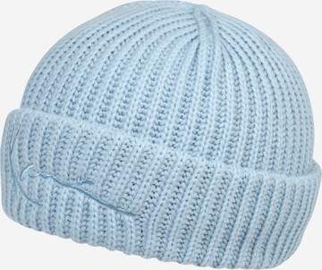 Karl Kani Beanie in Blue: front