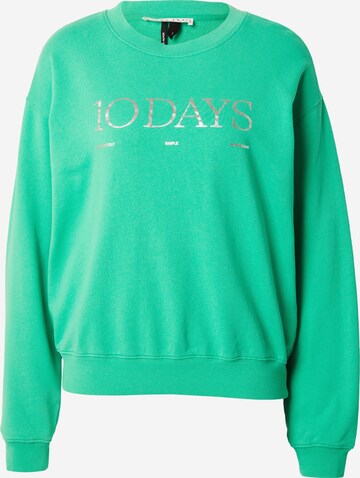 10Days Sweatshirt in Green: front