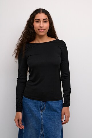 Kaffe Shirts 'Rebecca' i sort: forside