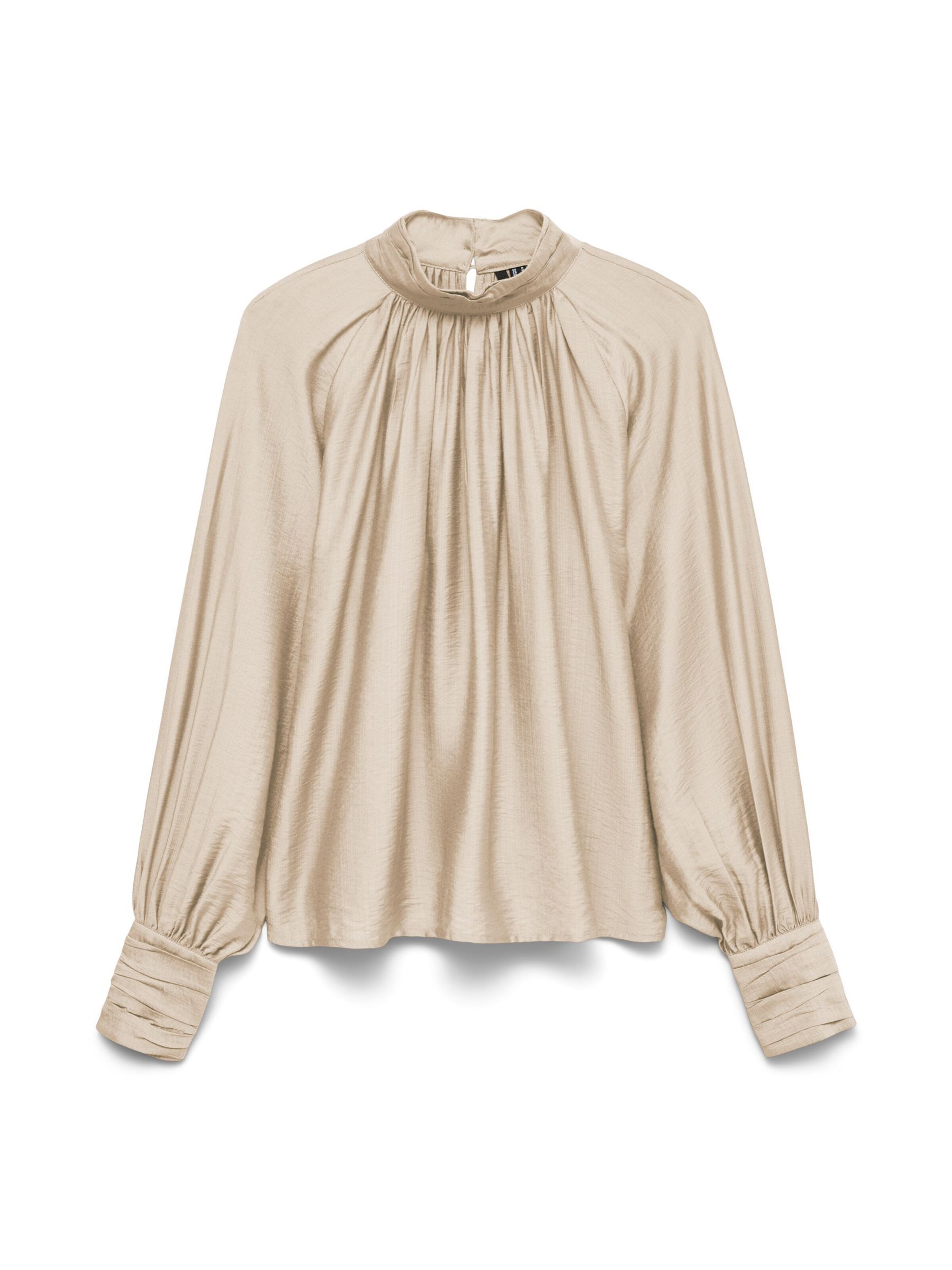 Chemisier 'VMSunny' VERO MODA en beige : devant