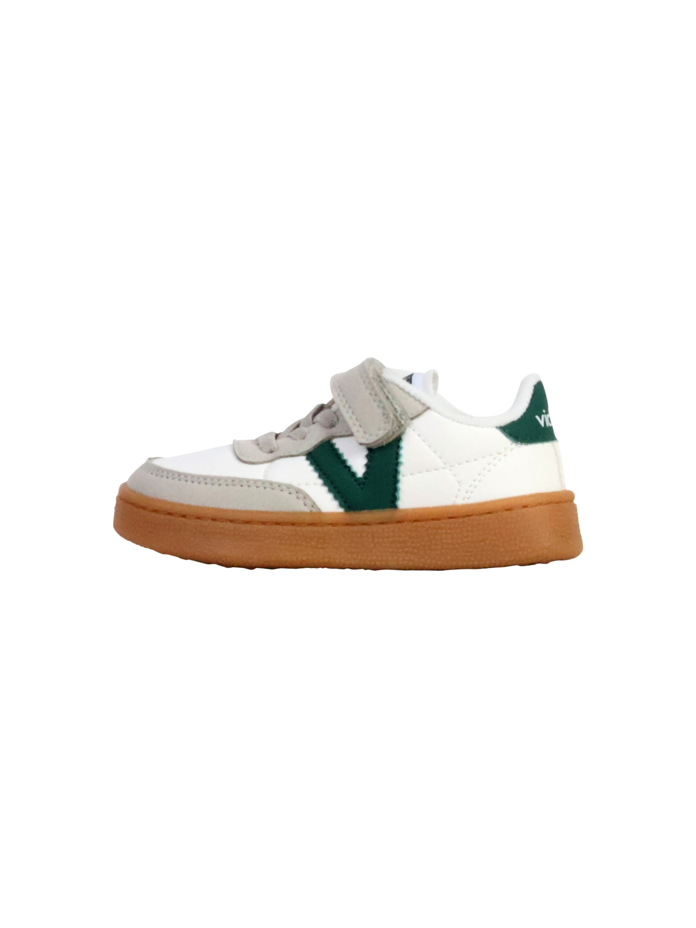 Baskets 'Niedrige Schnür-Sneaker für Kinder' victoria en vert : devant