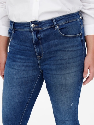 ONLY Carmakoma Skinny Jeans 'Maya' i blå