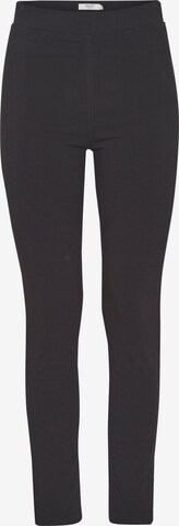 Coupe slim Leggings 'Keily' Oxmo en noir : devant