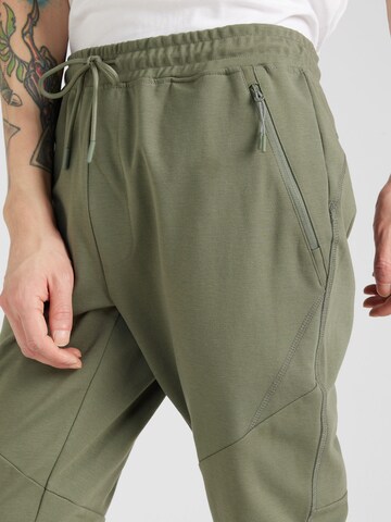 JACK & JONES Tapered Trousers 'WILL' in Green