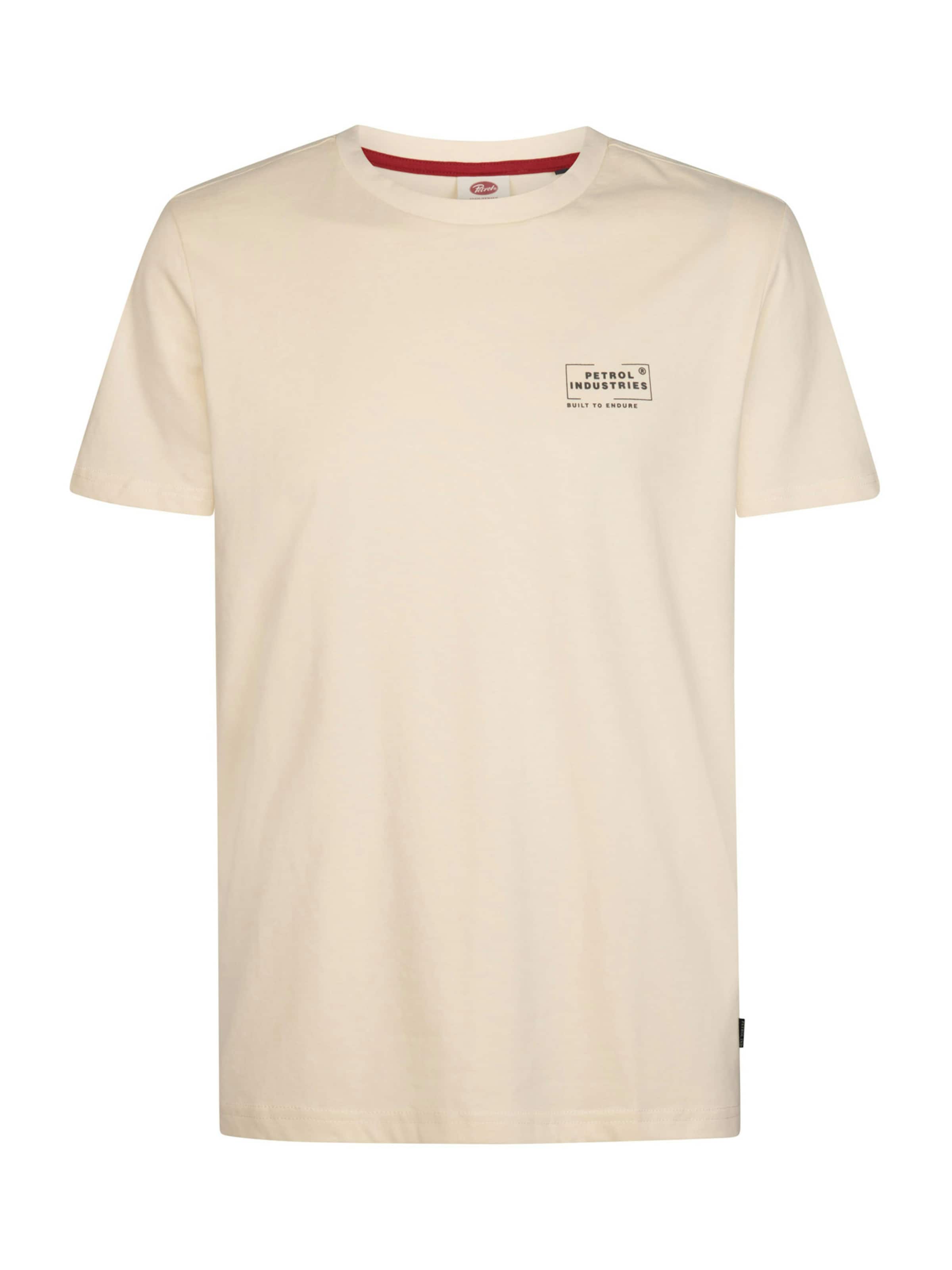 Petrol Industries T-shirt i beige: framsida