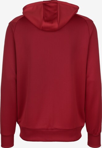 UMBRO Athletic Zip-Up Hoodie in Red