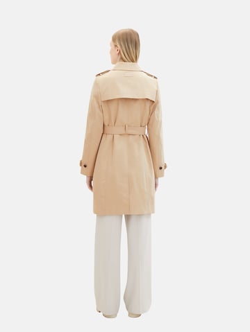 Manteau mi-saison TOM TAILOR en beige