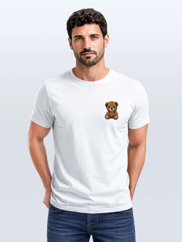 Neverless Shirt 'Teddy' in White