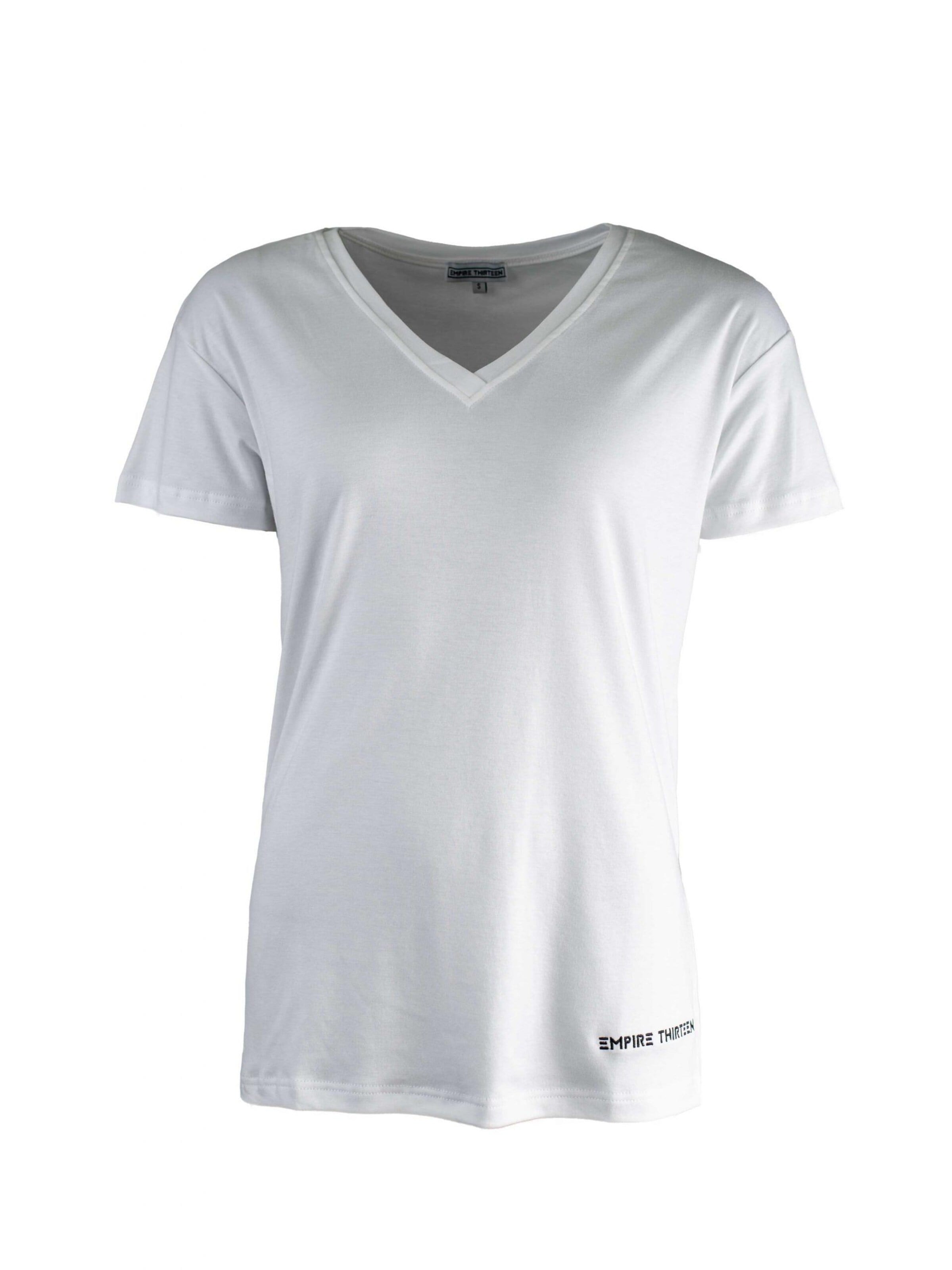 Empire-Thirteen Shirt in White: front