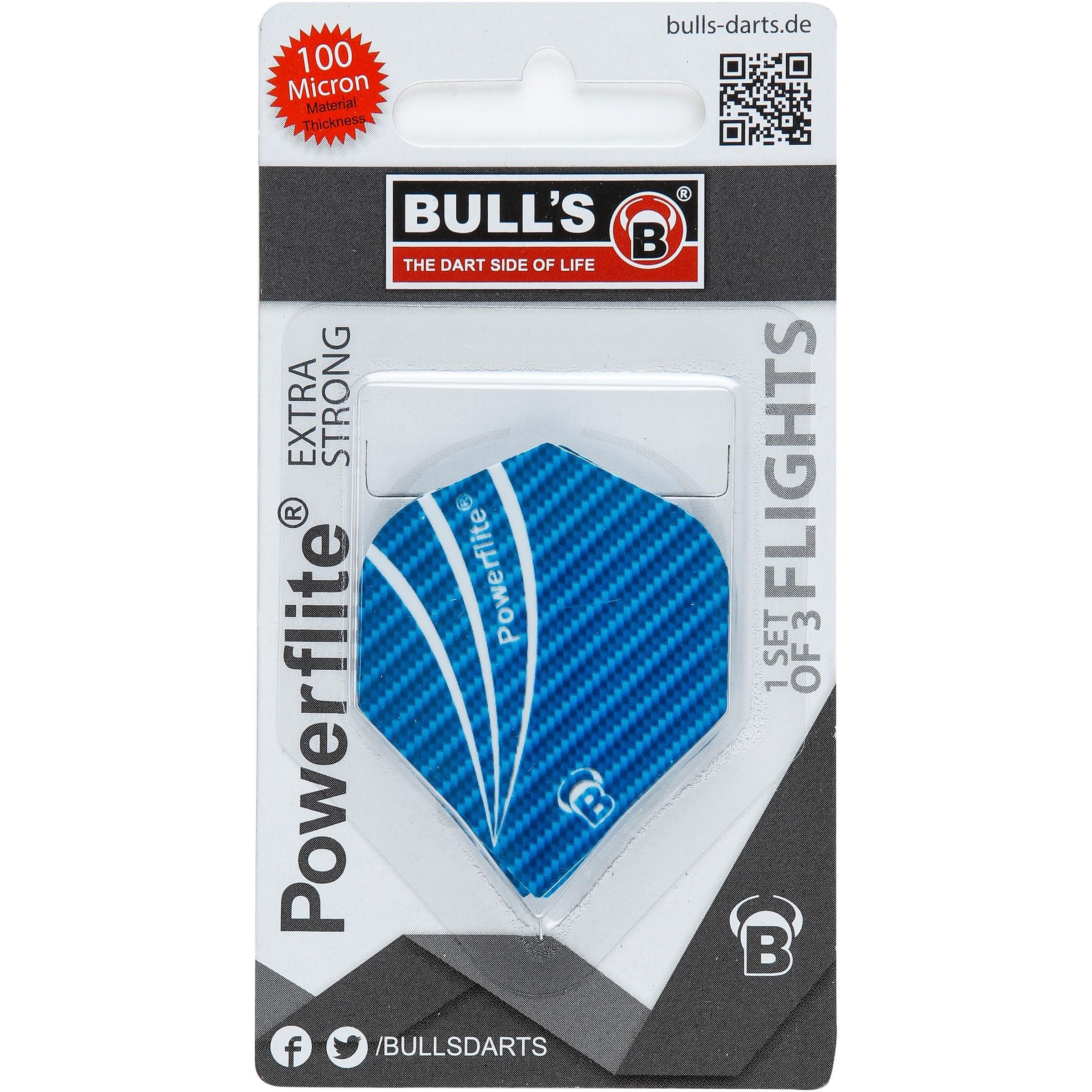 BULL'S Dartpfeil in Blau