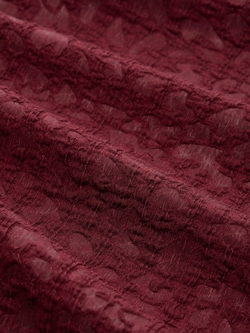 TOM TAILOR T-Shirt in Rot