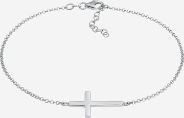 ELLI Fußschmuck Kreuz in Silber: predná strana