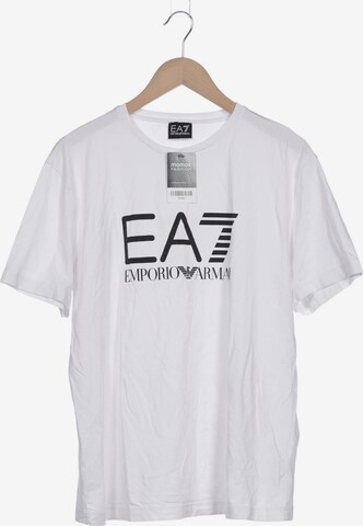 EA7 Emporio Armani Shirt in XXXL in White: front