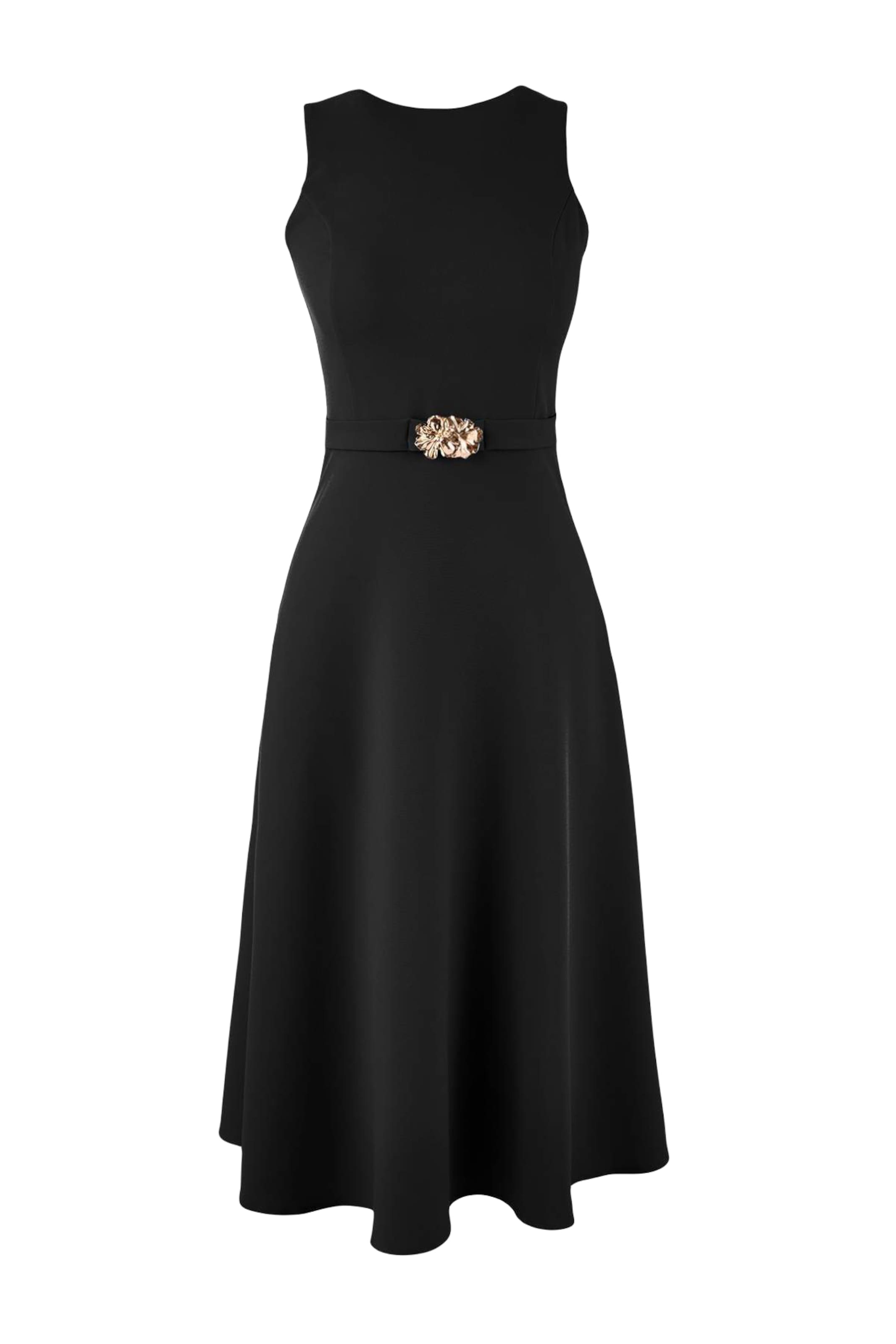 Trendyol - Vestido en negro: frente