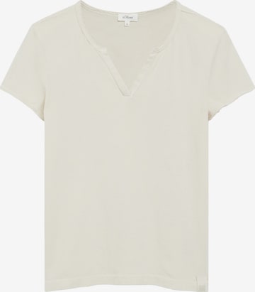 s.Oliver Shirt in Beige: front
