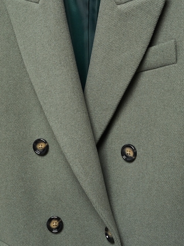 MANGO Přechodný kabát 'DALI' – zelená