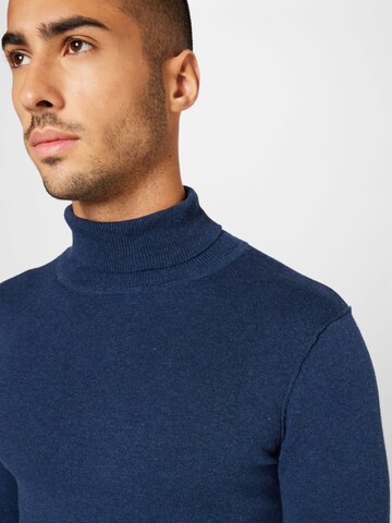 BLEND Trui in Blauw