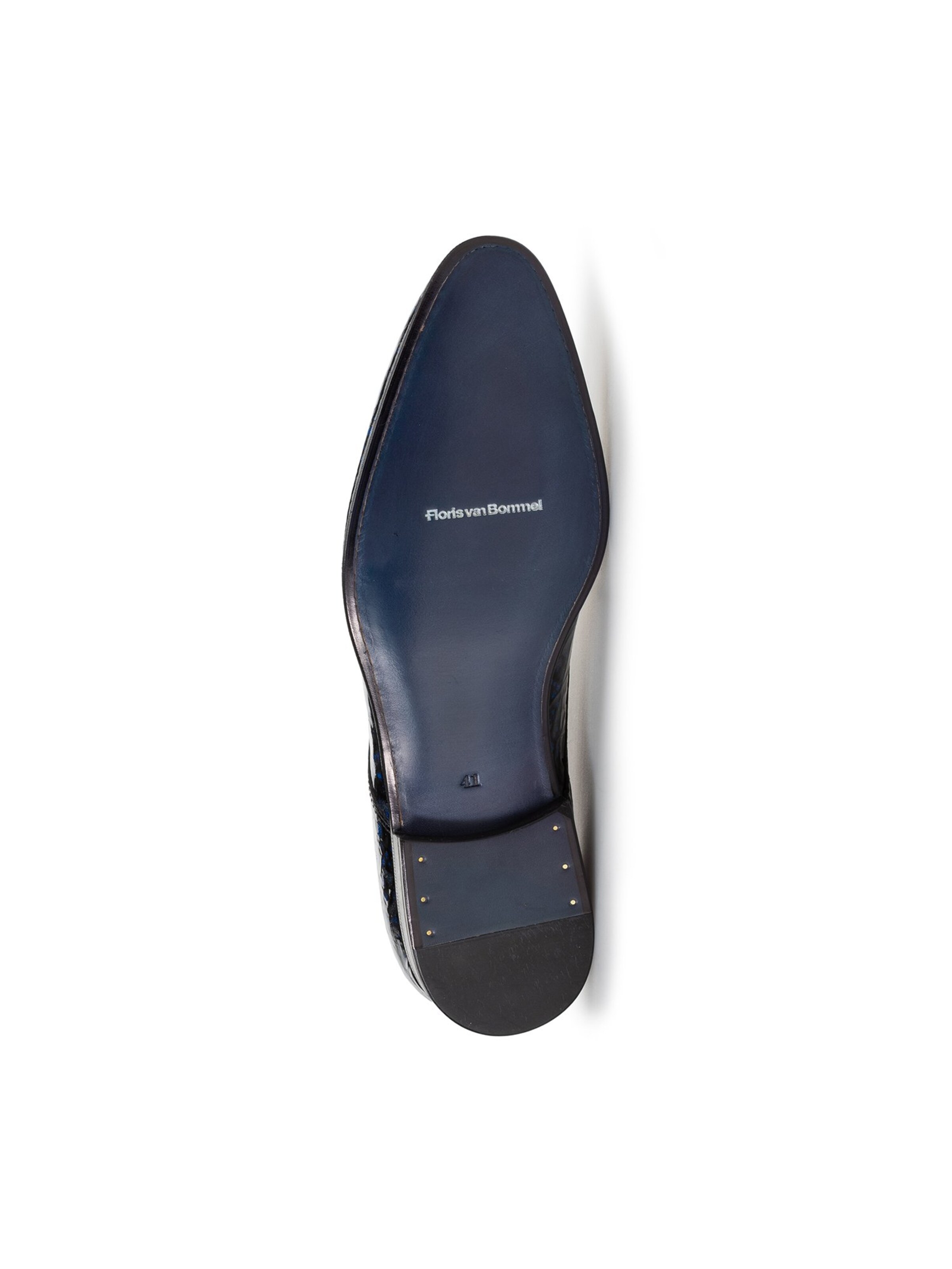 Scarpa stringata 'De Smoker 01' di Floris van Bommel in blu