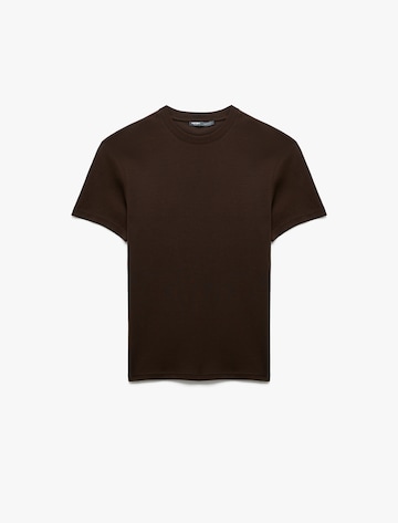 Koton T-Shirt in Braun: Vorderseite
