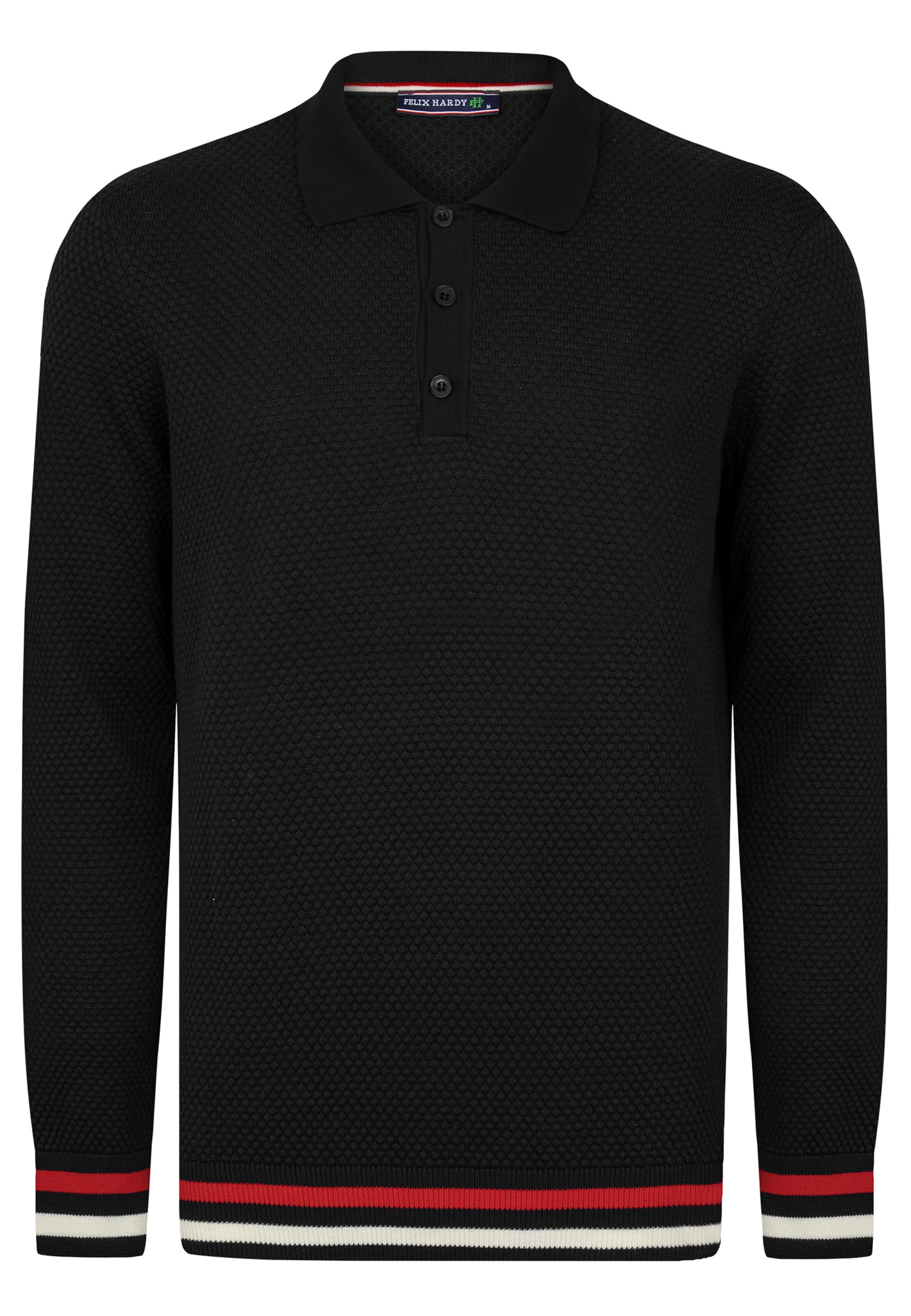 Felix Hardy Pulover | črna barva: sprednja stran