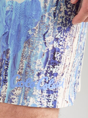 Carlo Colucci Regular Housut värissä sininen