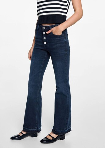 MANGO TEEN Flared Jeans in Blau: predná strana