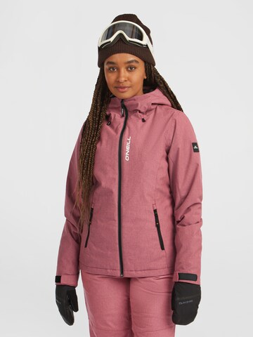 Giacca per outdoor di O'NEILL in rosa: frontale