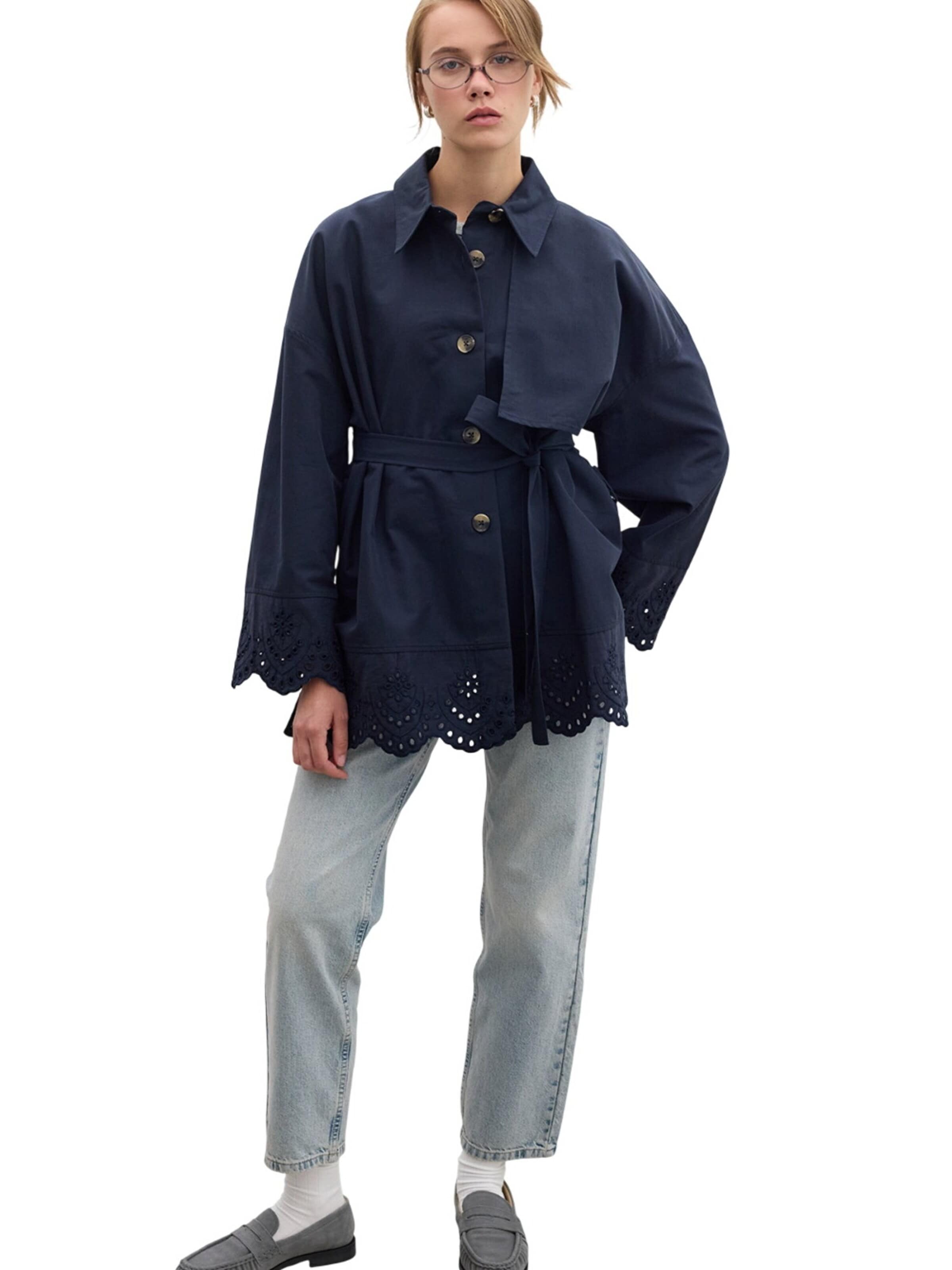 MANUKA Übergangsjacke‌‌‌ in S in navy, Produktansicht