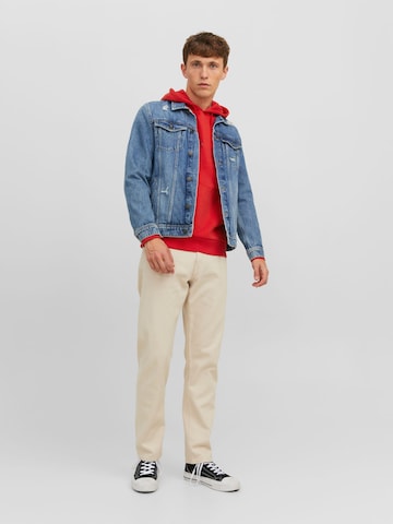 JACK & JONES Collegepaita värissä punainen