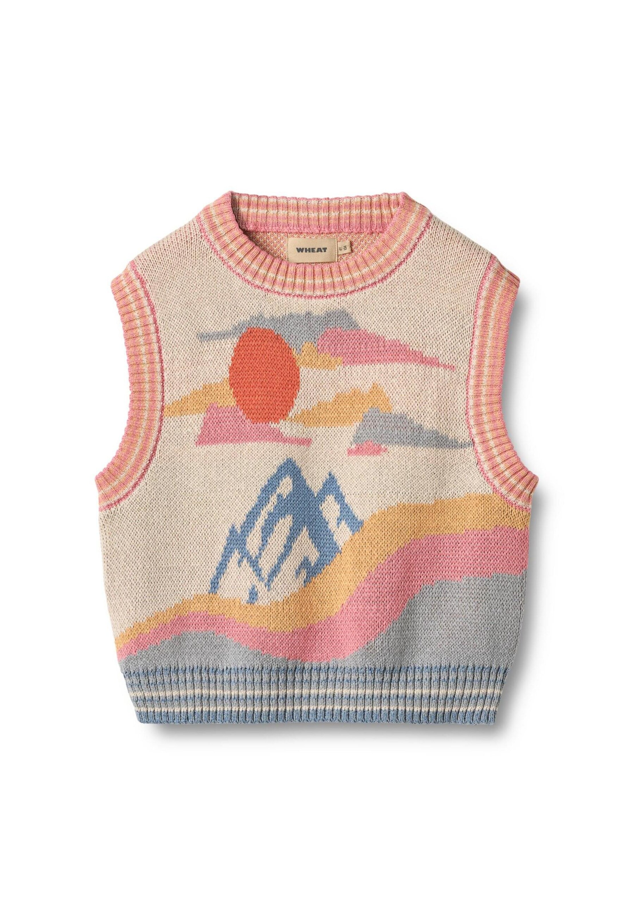 WHEAT Svetr 'Maria' – pink: přední strana