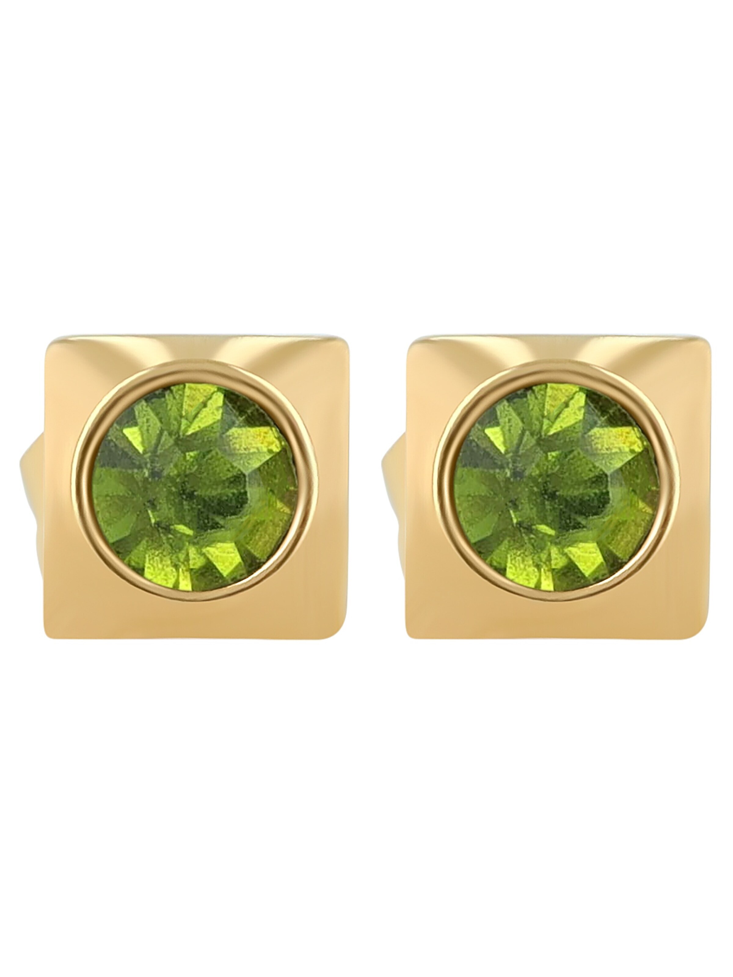 Akzent Earrings 'Juli, goldfarbig, langlebig' in Gold: front