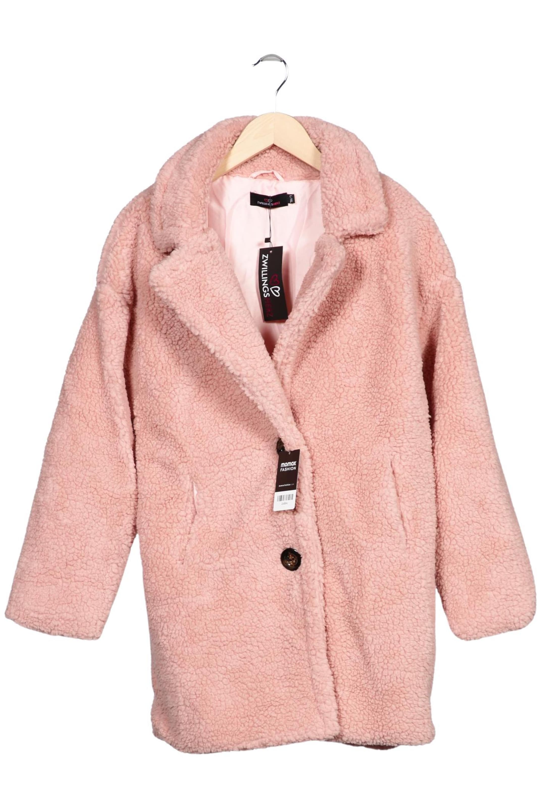 Zwillingsherz Jacket & Coat in L in Pink: front