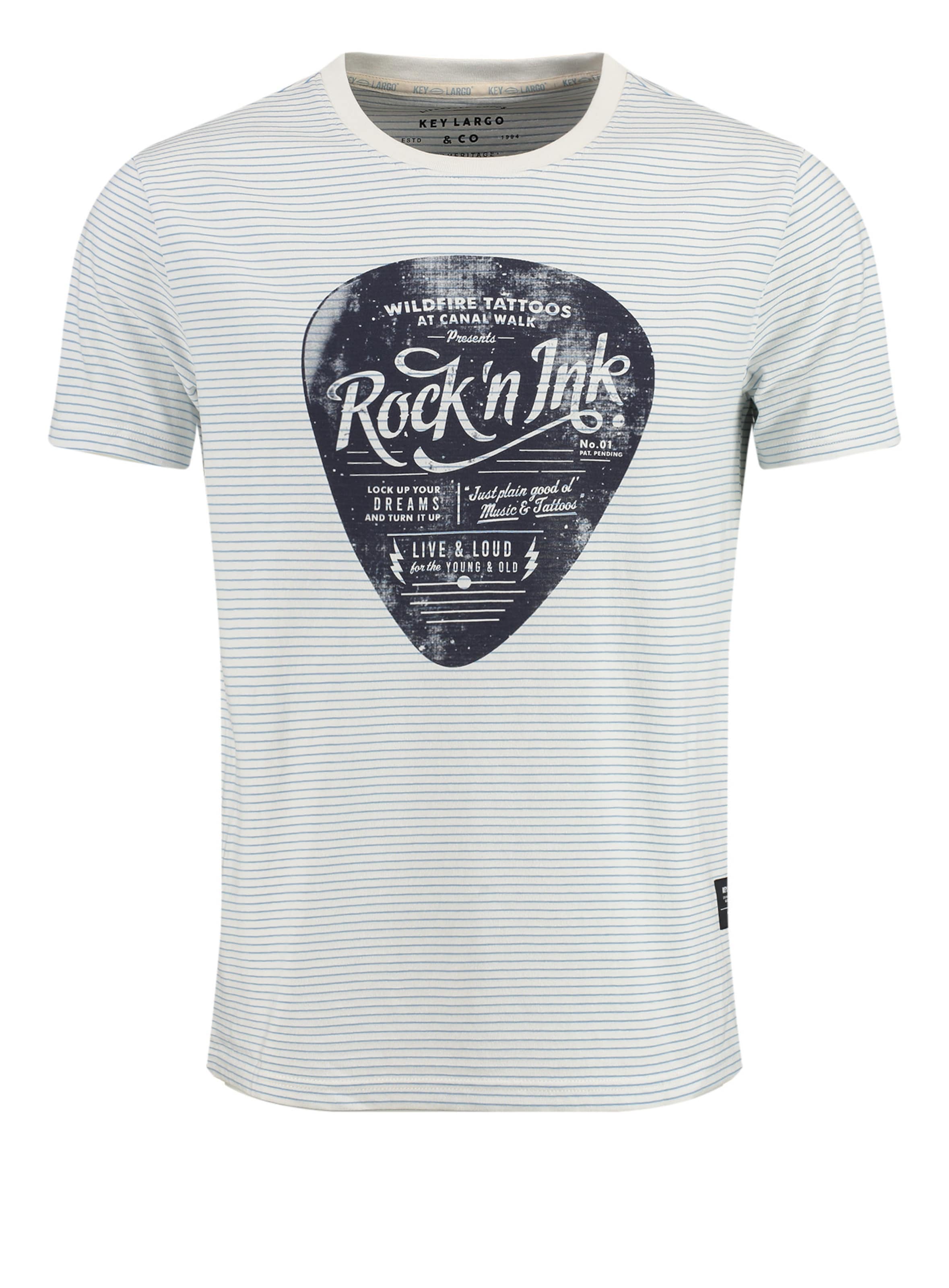 Key Largo Koszulka 'MT WILDFIRE' w kolorze biały: przód