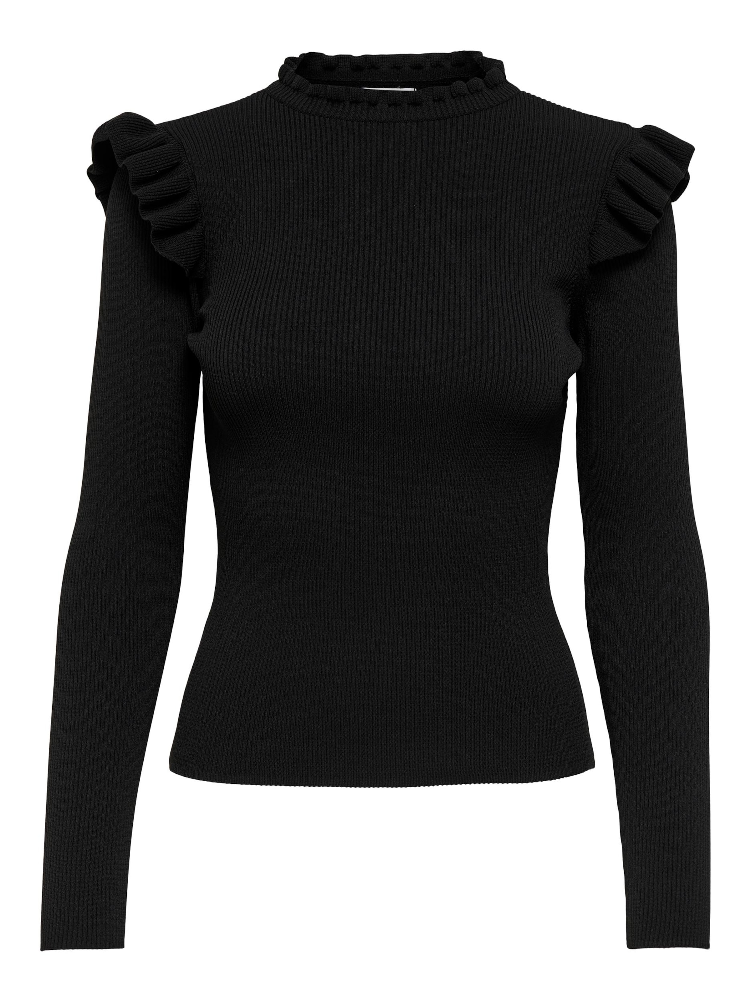 ONLY Sweater 'ONLSia Sally' in Black: front
