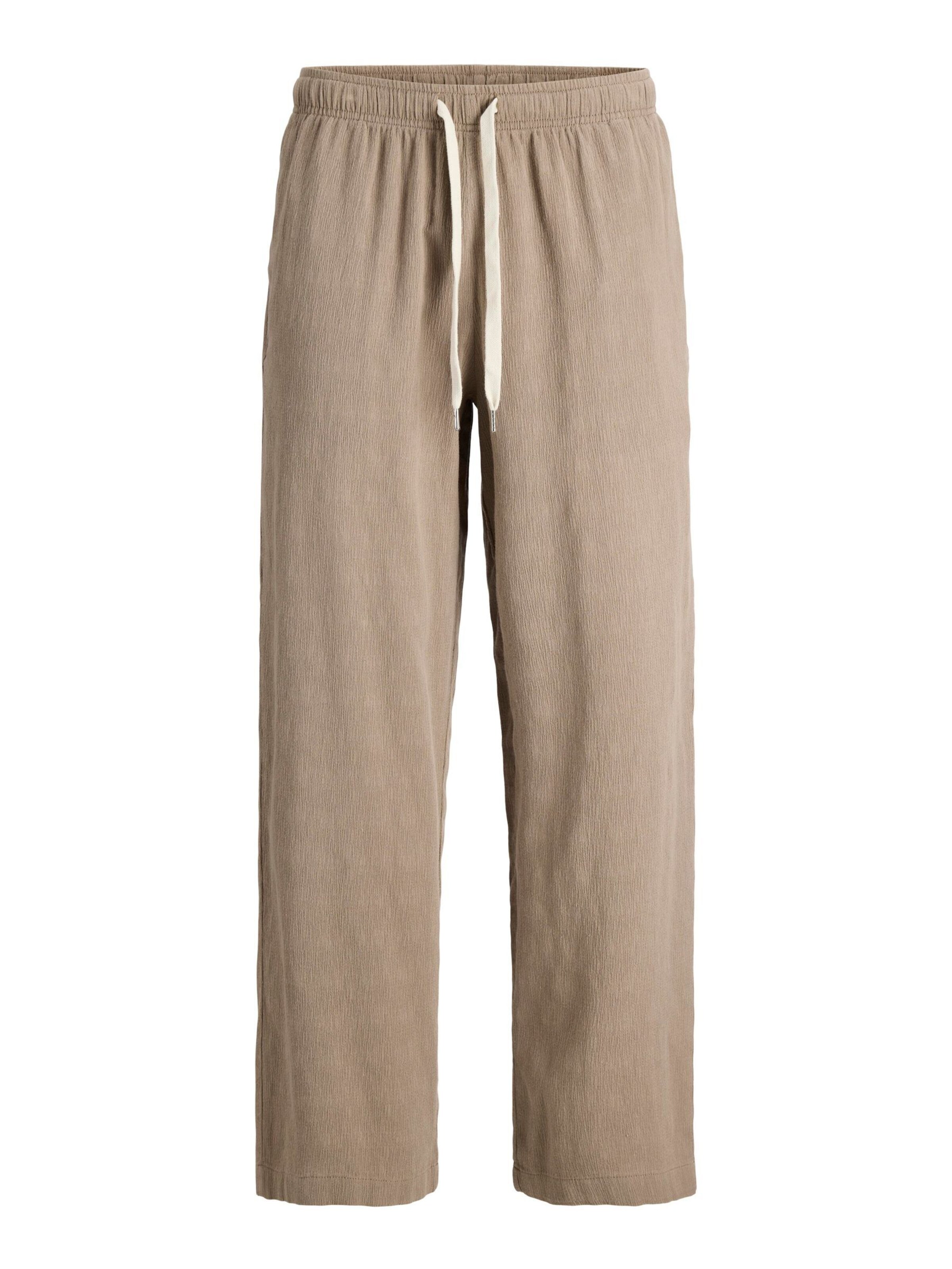 JACK & JONES Wide Leg Bukser i brun: forside
