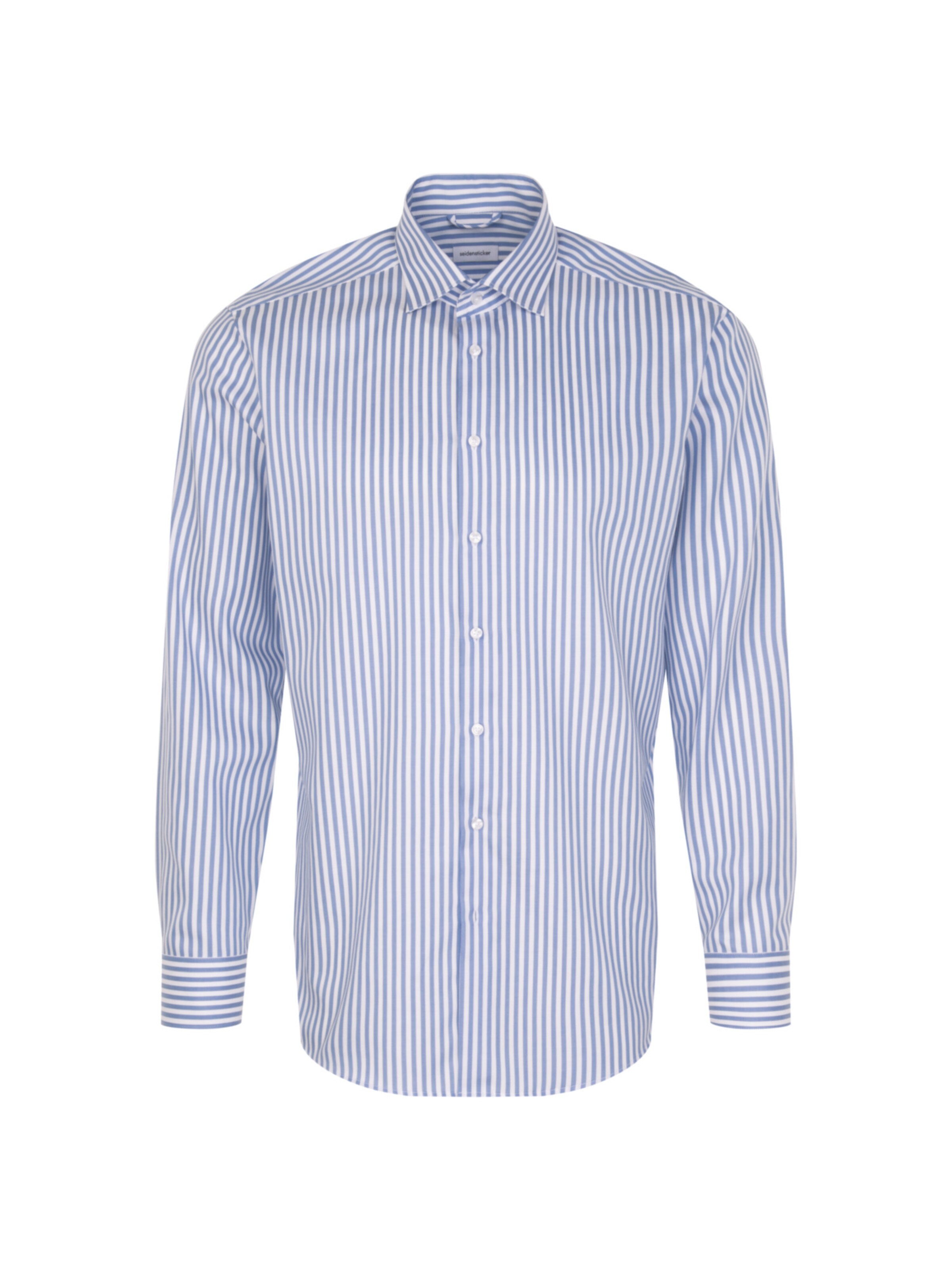 SEIDENSTICKER Regular fit Business shirt in Blue: front