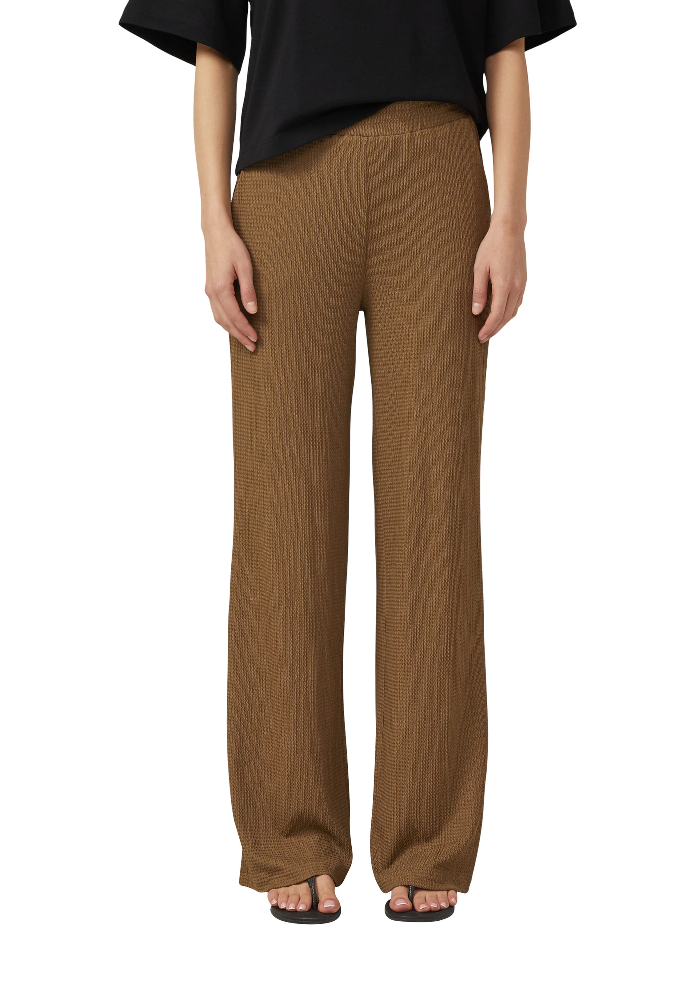 s.Oliver Wide leg Broek in Bruin