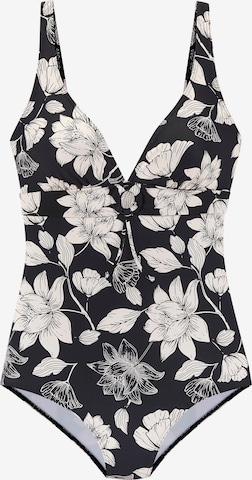 Maillot de bain s.Oliver en noir : devant