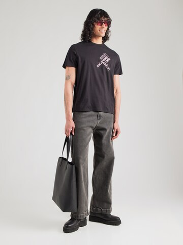 T-Shirt Calvin Klein Jeans en noir